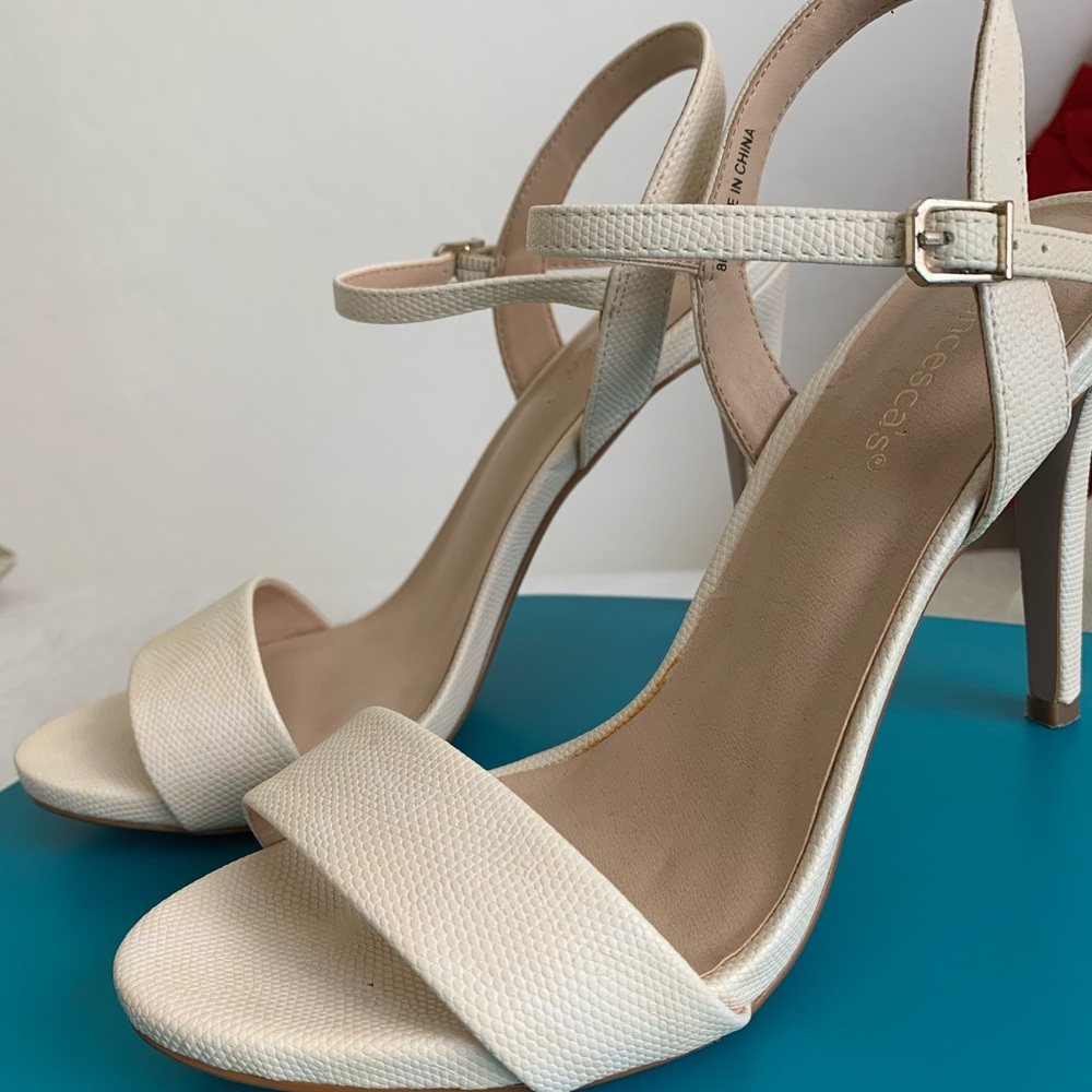 Ivory shoes